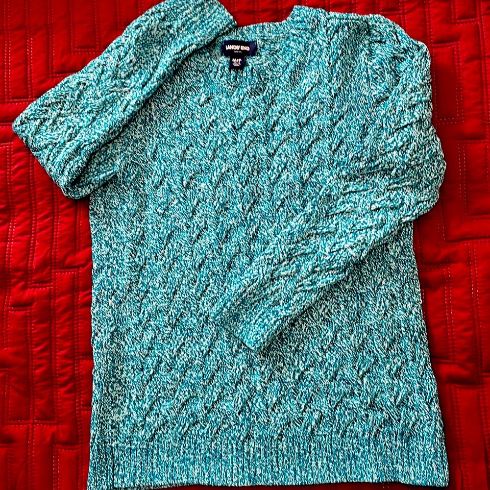 Clear out sale! LANDS’ END drifter sweater. Worn a few times, great condition.